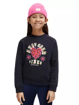 Толстовка Scotch & Soda, темно синий