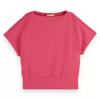 Толстовка Scotch & Soda U9E00660T short sleeve, розовый