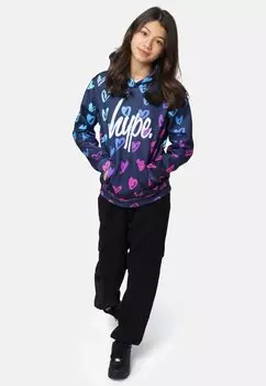 Толстовка SCRIBBLE HEARTS Hype, цвет blue