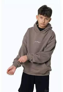 Толстовка Scribble Hype, коричневый