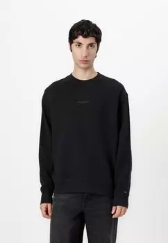 Толстовка SCRIPT CREW Tommy Jeans, черный
