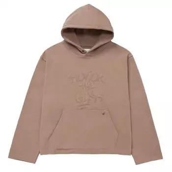 Толстовка SCRIPT EMBROIDERED HOODY Honor The Gift, цвет Braun