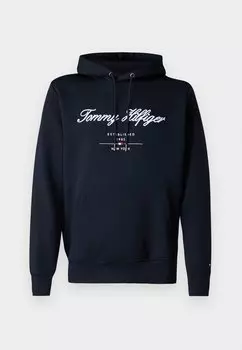 Толстовка SCRIPT LOGO HOODY Tommy Hilfiger, темно-синий