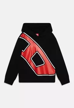 Толстовка SDAVEHOOD OVER UNISEX Diesel, цвет nero