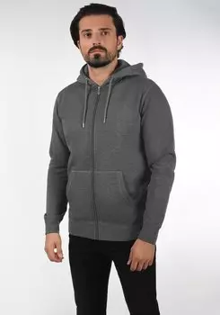 Толстовка SDBERTI ZIP-HOOD Solid, цвет grey melange