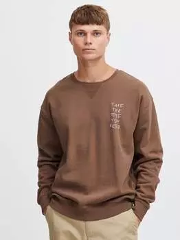 Толстовка сдхалвард Solid, коричневый