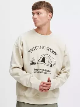 Толстовка сдхамад Solid, бежевый