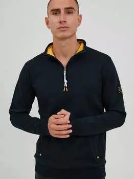 Толстовка сдкаран Solid, синий