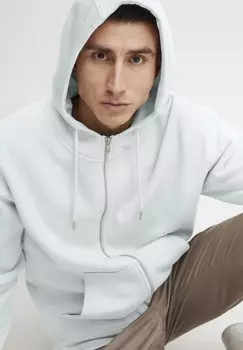 Толстовка Sdlenz Zipper Sw Solid, синий