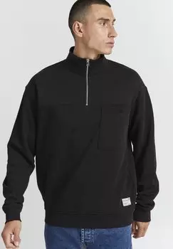 Толстовка SDMASON HALFZIP SW Solid, цвет true black