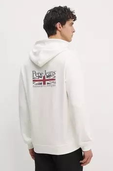 Толстовка SEDRIC P из хлопка Pepe Jeans, белый
