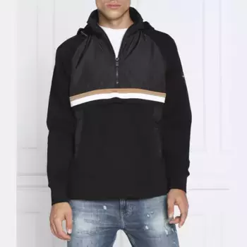 Толстовка Seeger обычного кроя Boss, черный