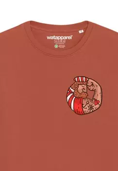 Толстовка SEEMANN watapparel, коричневый