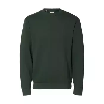 Толстовка Selected Emanuel Soft, зеленый