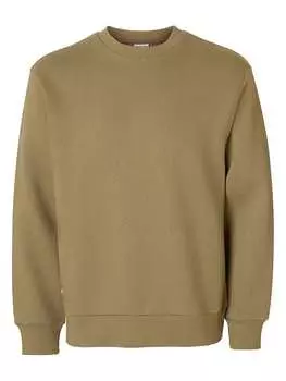 Толстовка SELECTED HOMME, хаки