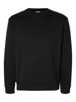 Толстовка Selected Sweatshirt, черный