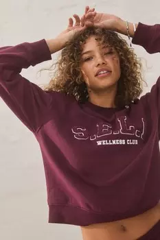 Толстовка Self., красный