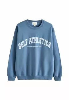 Толстовка Self., синий