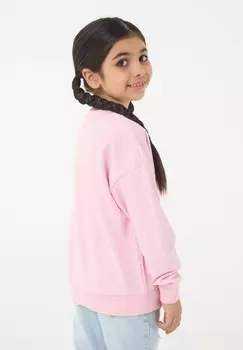 Толстовка SENZA CAPPUCCIO CON APPLICAZIONI Terranova, фуксия