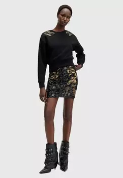 Толстовка SEPARO WING AllSaints, черный