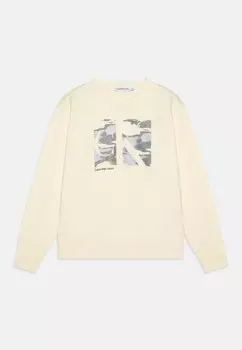 Толстовка SERENITY MONOGRAM Calvin Klein Jeans, цвет papyrus