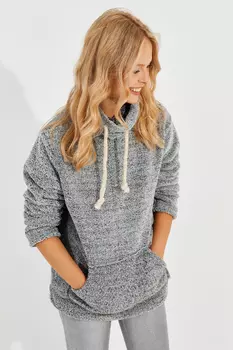 Толстовка - Серый - Классический крой Cool & Sexy, серый