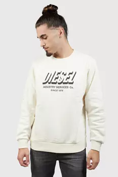 Толстовка - Серый - Классический крой Diesel, серый