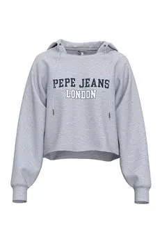 Толстовка - Серый - Классический крой Pepe Jeans, серый