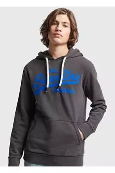 Толстовка - Серый - Классический крой SUPERDRY, серый