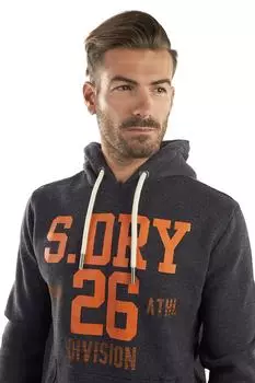 Толстовка - Серый - Классический крой SUPERDRY, серый