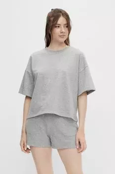 Толстовка - Серый - Свободный крой PIECES