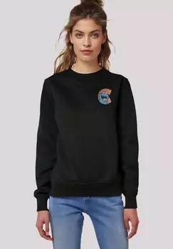 Толстовка SESAMSTRASSE COOKIE MONSTER "C" F4NT4STIC, черный