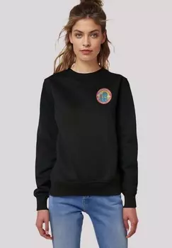 Толстовка SESAMSTRASSE COOKIE MONSTER YUMMY F4NT4STIC, черный