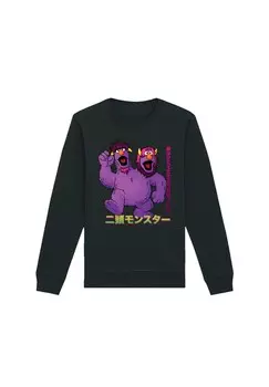 Толстовка SESAMSTRASSE MONSTERS F4NT4STIC, черный