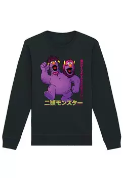 Толстовка SESAMSTRASSE MONSTERS F4NT4STIC, черный