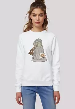 Толстовка SESAMSTRASSE OSCAR SUPER F4NT4STIC, белый