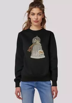Толстовка SESAMSTRASSE OSCAR SUPER F4NT4STIC, черный