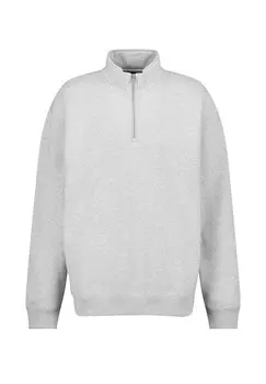 Толстовка SETH HALF ZIP America Today, светло-серый