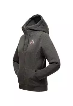 Толстовка Setsunaa с капюшоном MARIKOO, цвет Dark Grey Melange