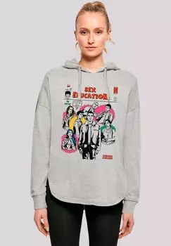 Толстовка SEX EDUCATION MAGAZINE COVER NETFLIX TV SERIE - Hoodie F4NT4STIC, серый