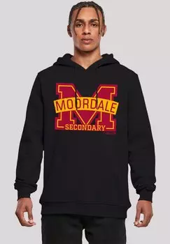 Толстовка SEX EDUCATION MOORDALE CRACKED M LOGO2 NETFLIX TV SERIES - Hoodie F4NT4STIC, черный