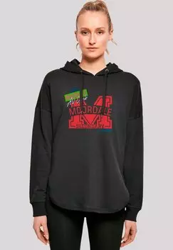 Толстовка SEX EDUCATION MOORDALE M COLLAGE NETFLIX TV SERIES - Hoodie F4NT4STIC, черный
