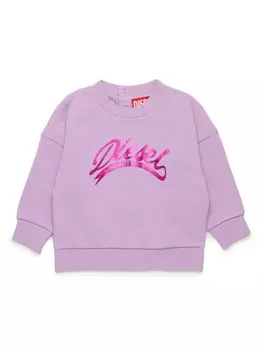 Толстовка Sflowerb Diesel Kids, фиолетовый