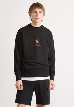 Толстовка SHADOW LOGO CREW NECK Calvin Klein Jeans, черный