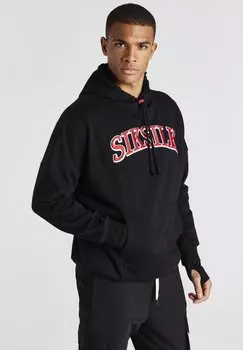 Толстовка Shadow Logo Oversized SIKSILK, черный