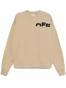 Толстовка Shared с логотипом Off-White, нейтральный цвет