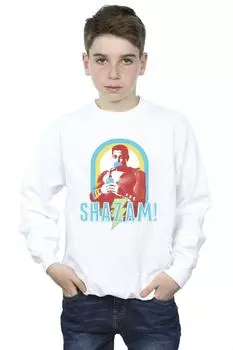 Толстовка Shazam Buble Gum Frame DC Comics, белый