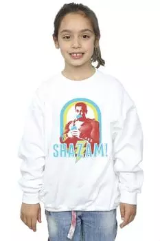 Толстовка Shazam Buble Gum Frame DC Comics, белый