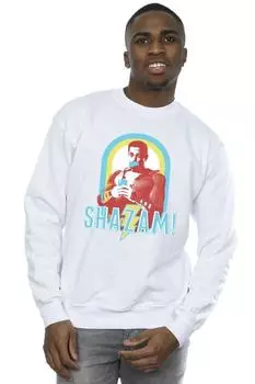 Толстовка Shazam Buble Gum Frame DC Comics, белый
