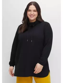 Толстовка sheego, черный